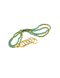 Turquoise & Gold Necklace