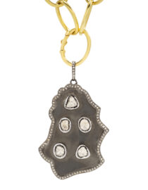 Around the World Diamond Pendant