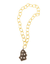 Around the World Diamond Pendant