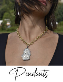Around the World Diamond Pendant